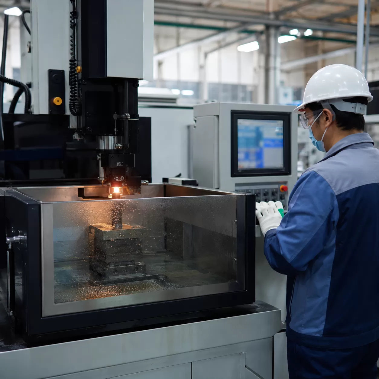 Sinker EDM Machine Operation and Protection