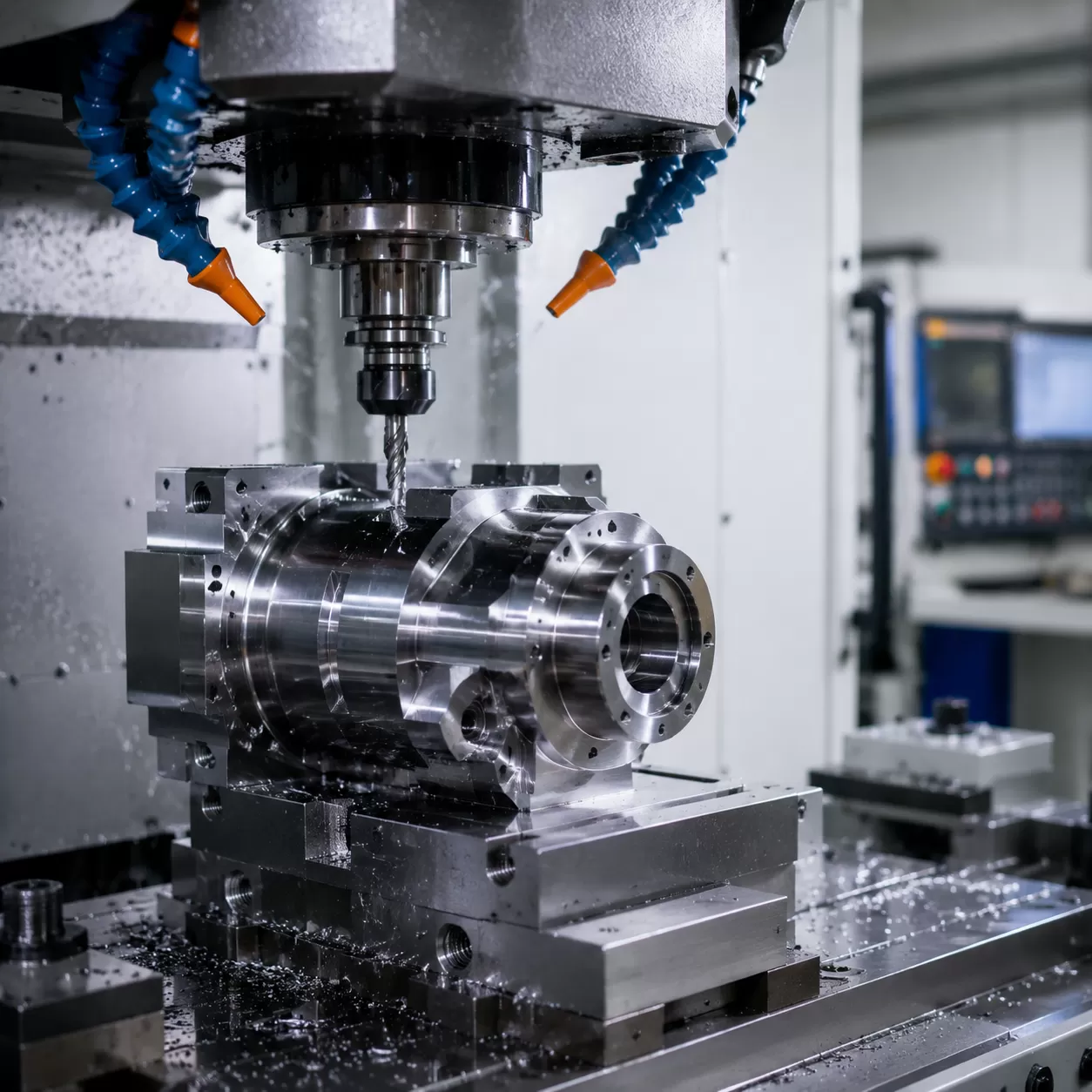 CNC Precision Machining with Surface Finishing