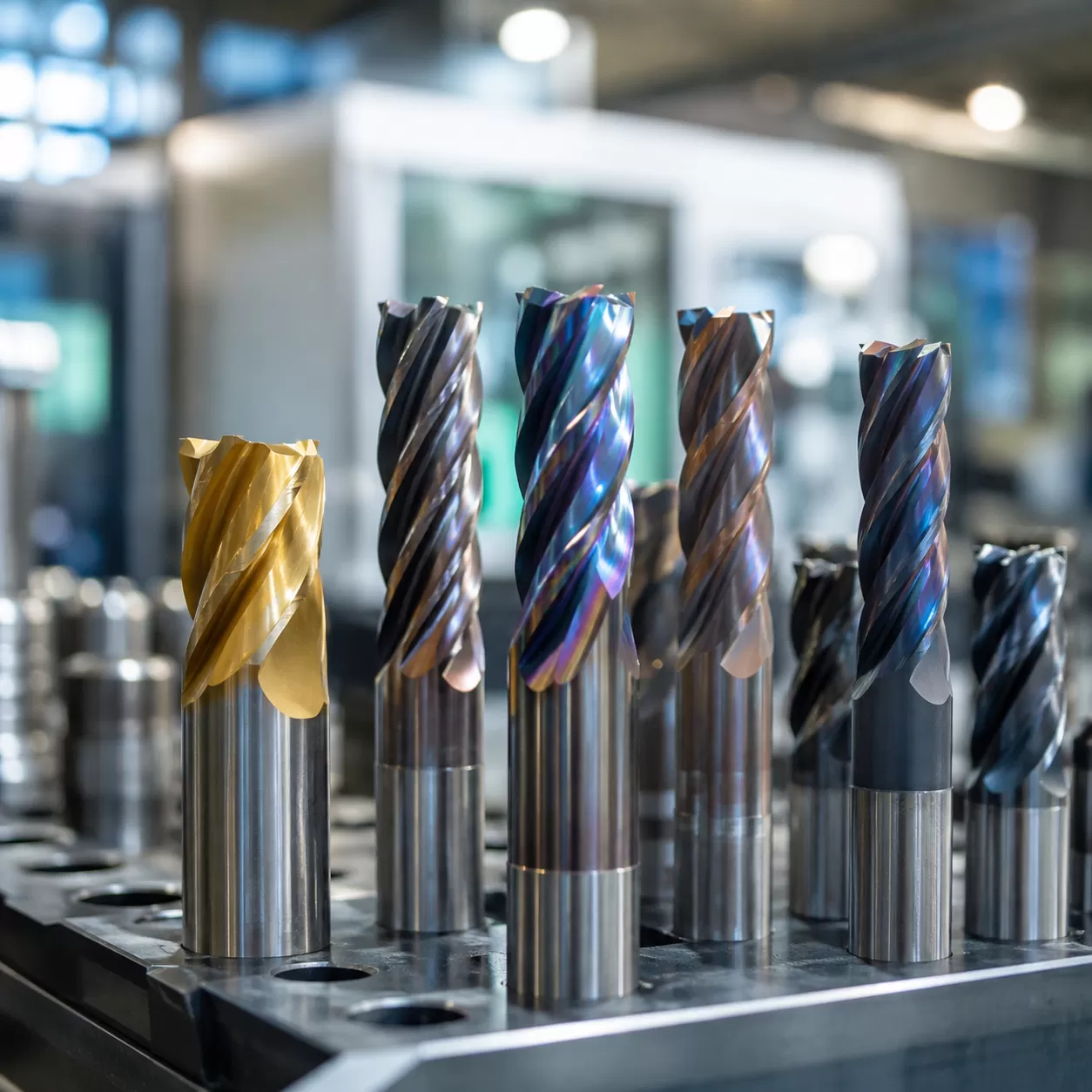 Advanced Industrial Coatings for End Milling