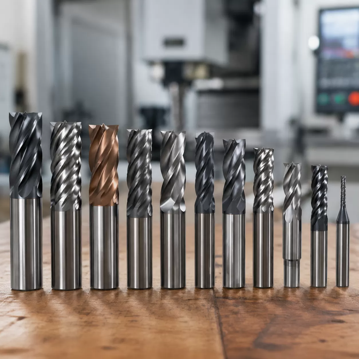 End Milling Tool Types and Flute Configurations