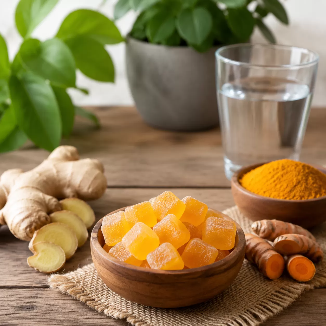 benefits of turmeric and ginger gummies