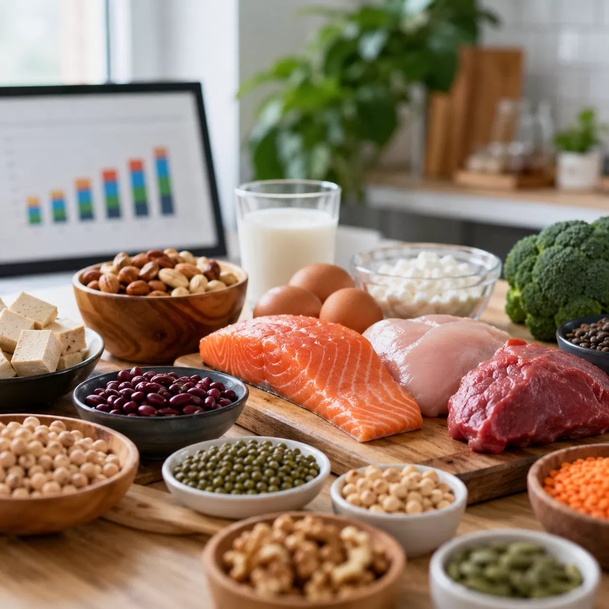 essential amino acids profiles in animal and plant proteins