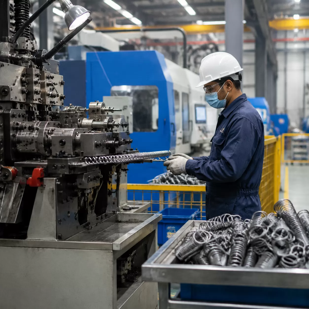 Custom Spring Manufacturing and Surface Finishing