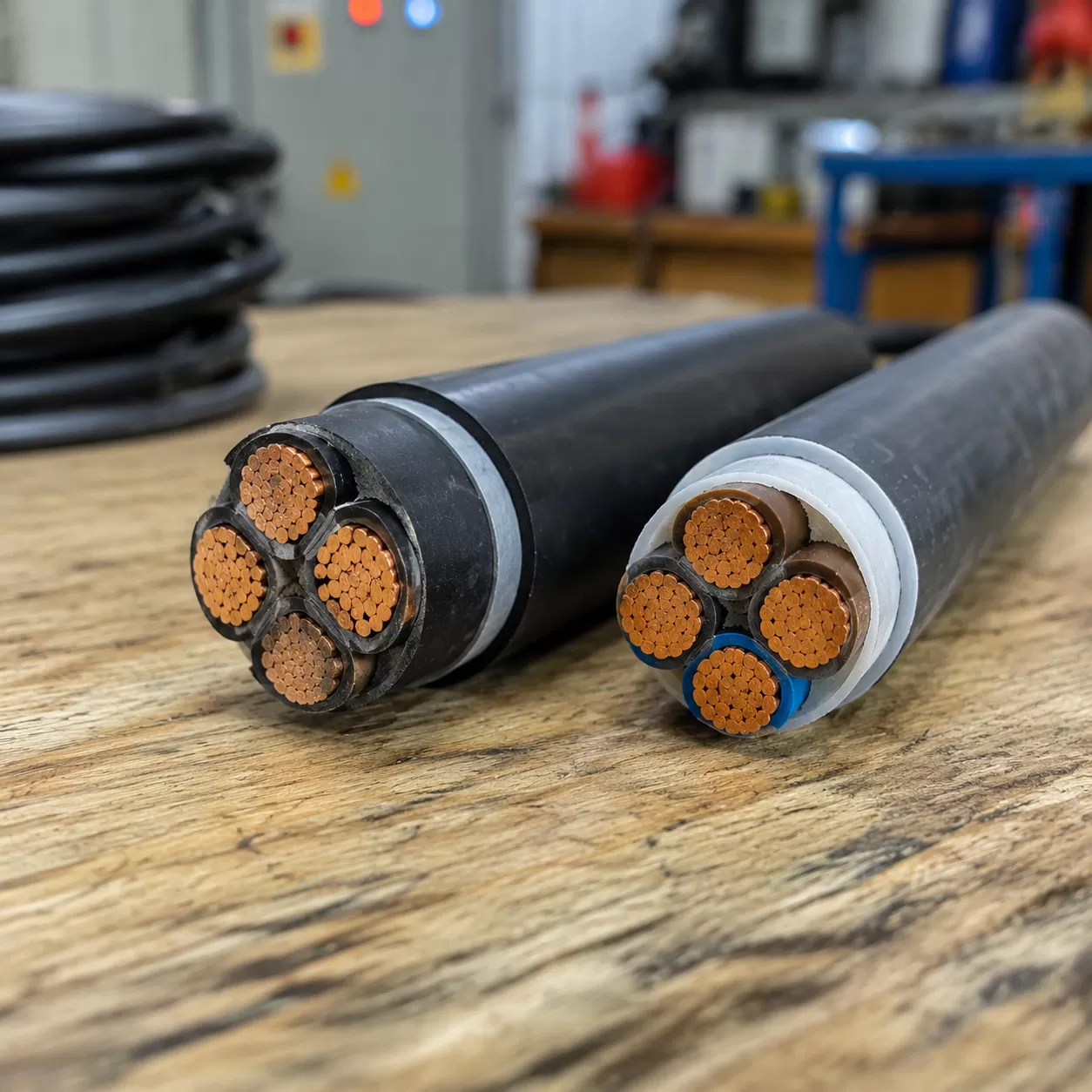 U-1000 R2V vs NYY Cable Comparison