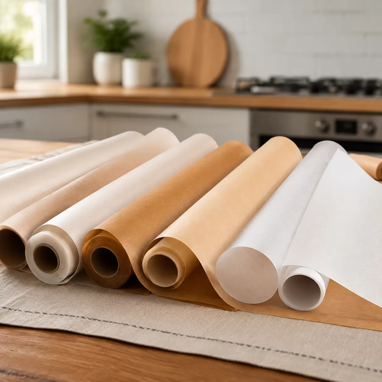 Silicone Baking Paper Roll Comparison Matrix