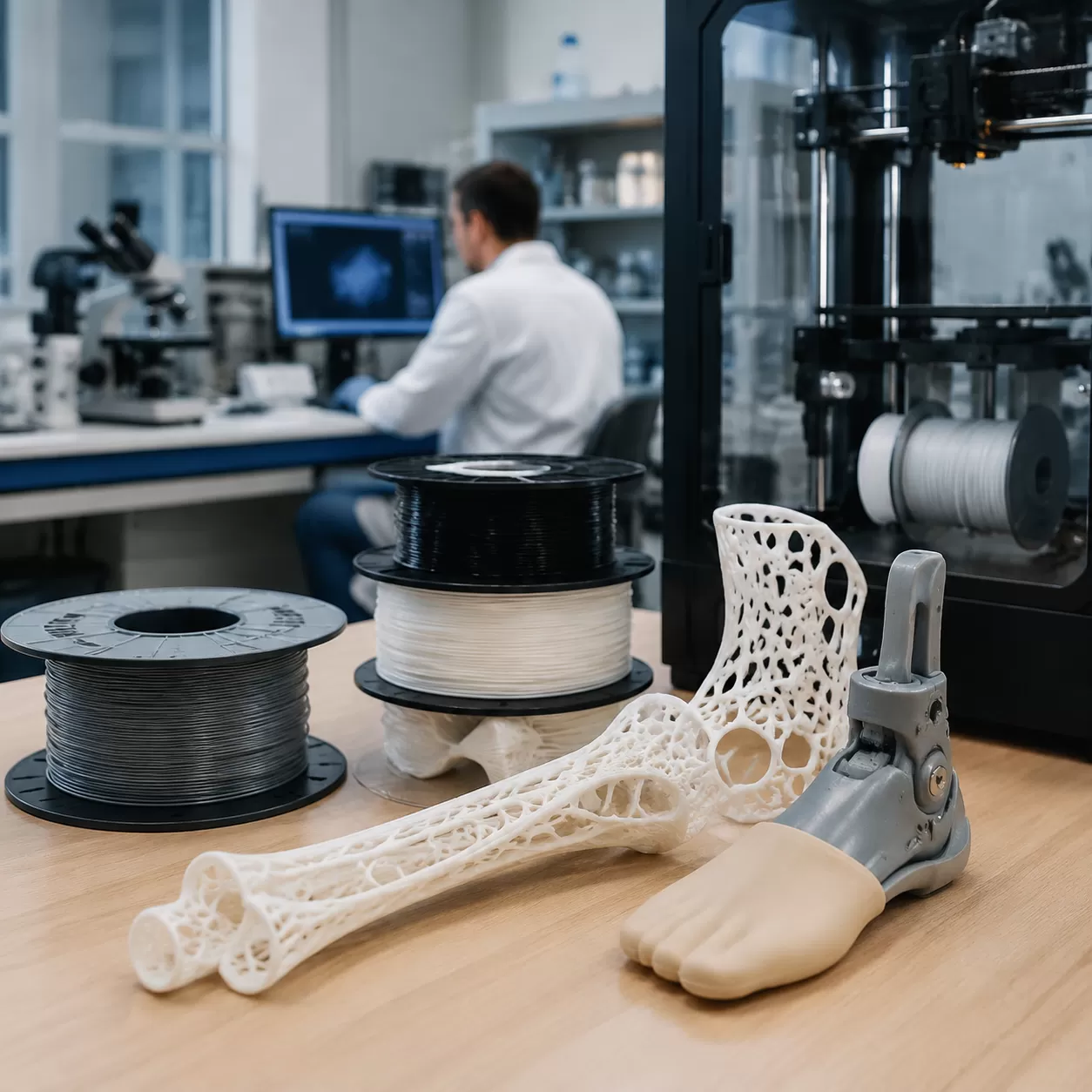 3D Printing Threads in Industrial and Medical Applications