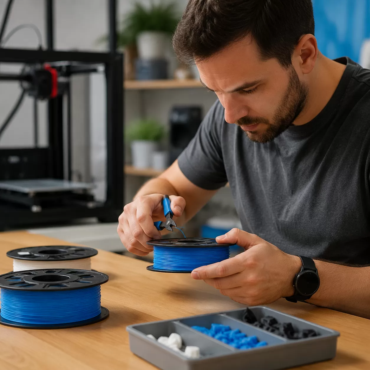 3D printing threads post-processing