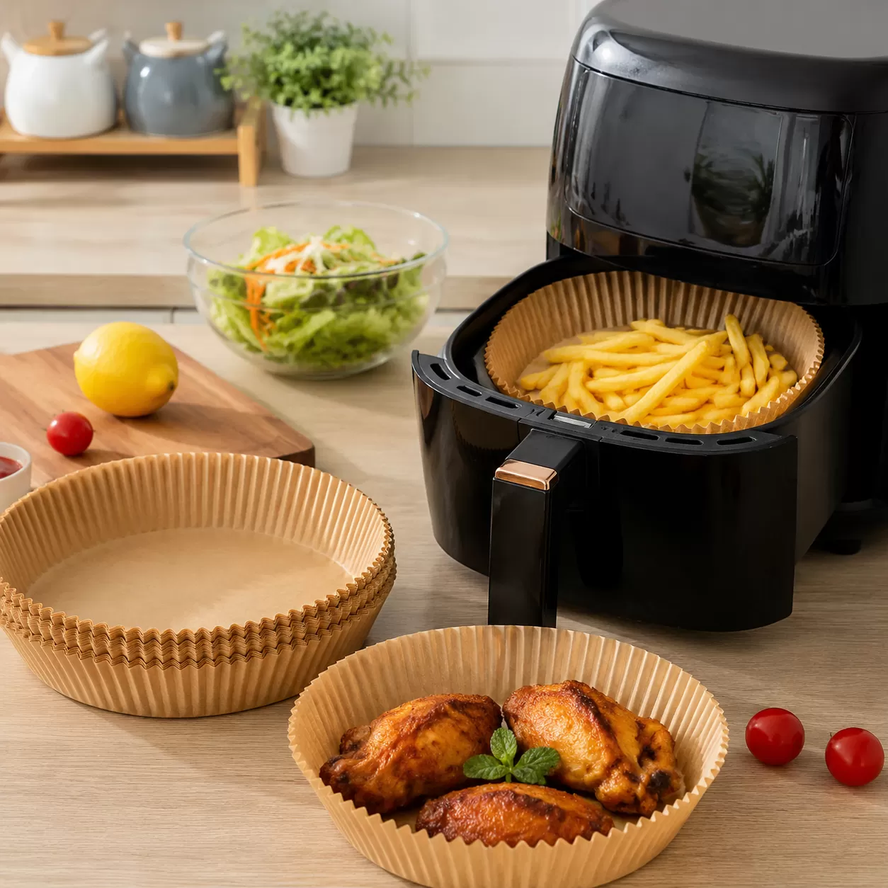 Air Fryer Disposable Paper Bowl Multi-Purpose