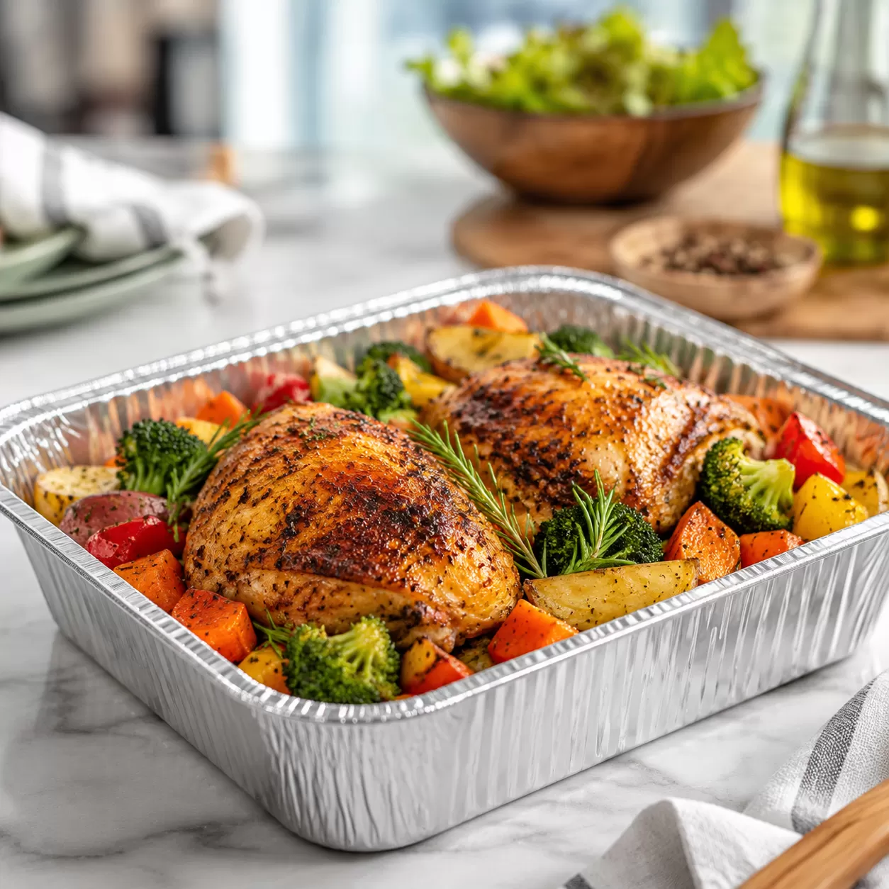 Disposable Foil Containers for Food Service