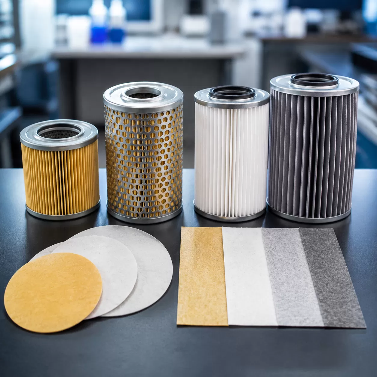 Oil Filter Paper Shape and Performance Grades
