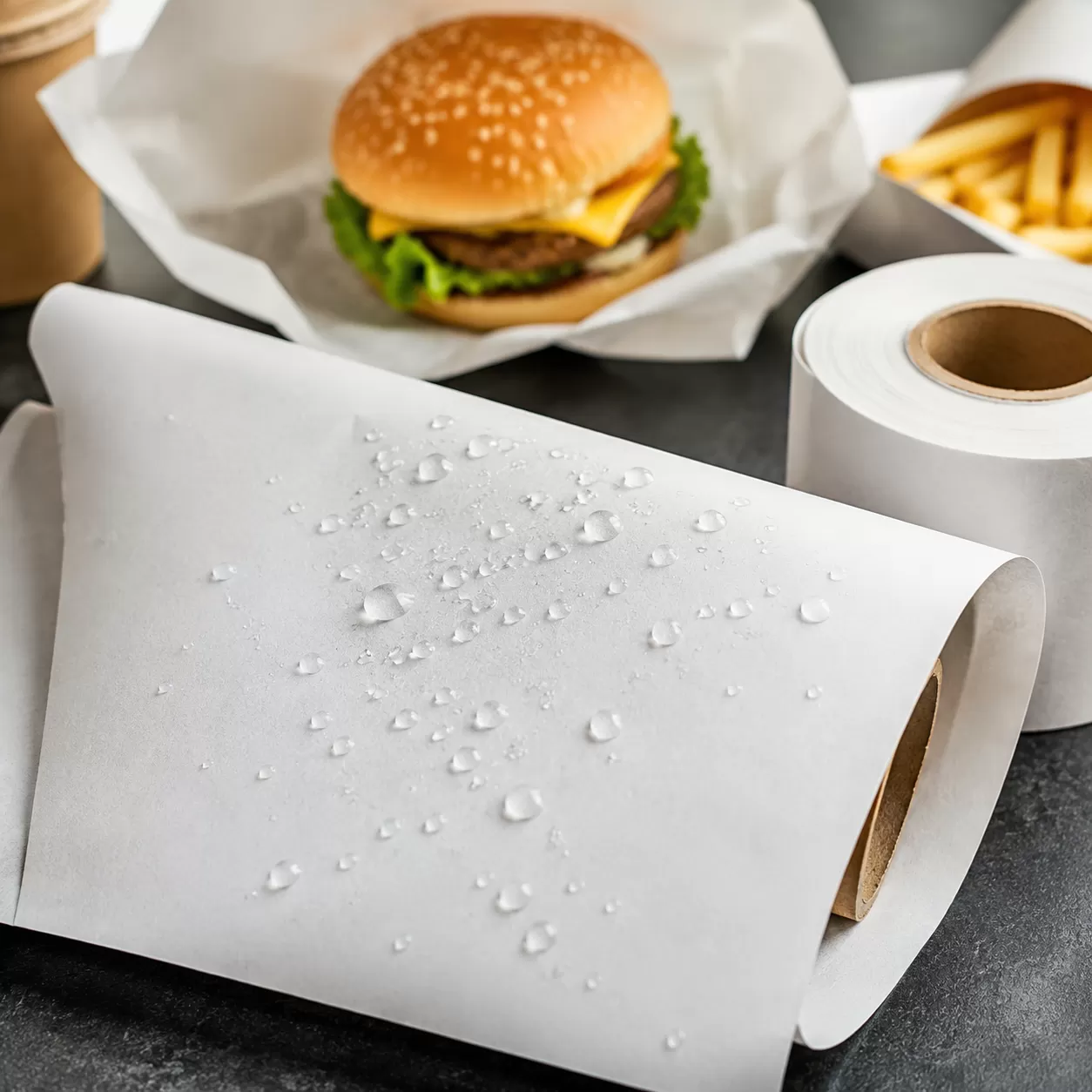PE Coated Paper for Liquid and Grease Resistance
