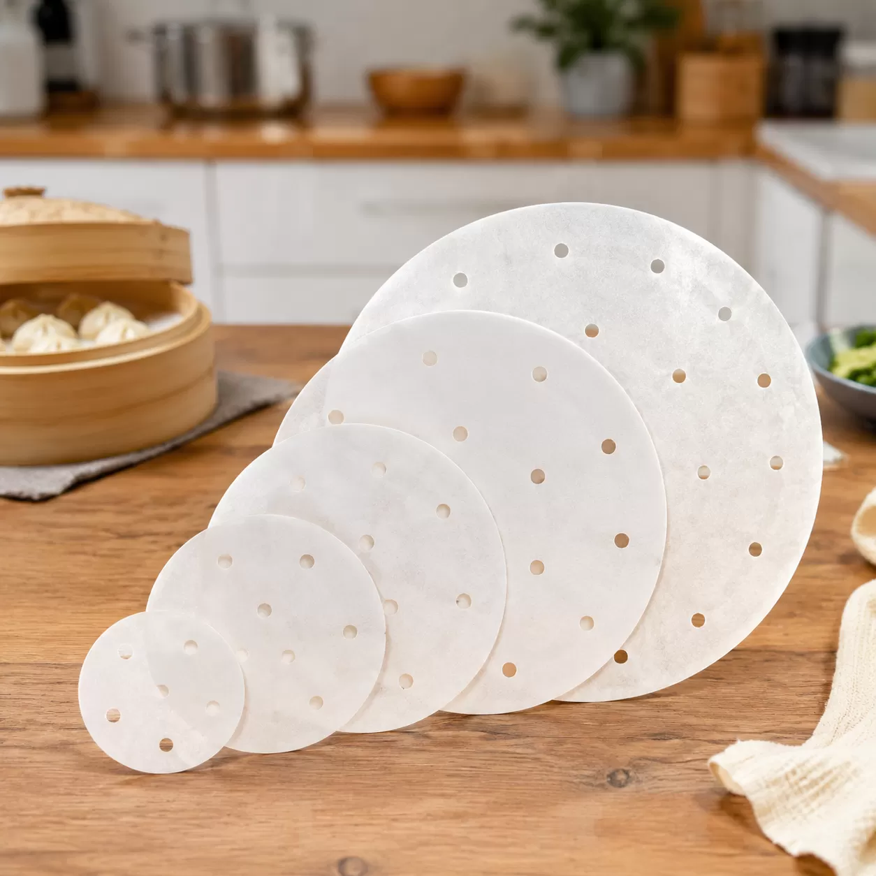 Perforated Steamer Paper Sizing Guide