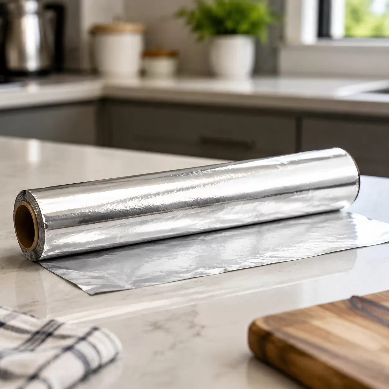 Premium Aluminum Foil Roll with Custom Branding