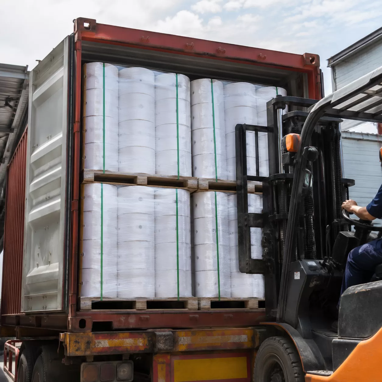 Printed Thermal Paper Rolls Bulk Export Logistics