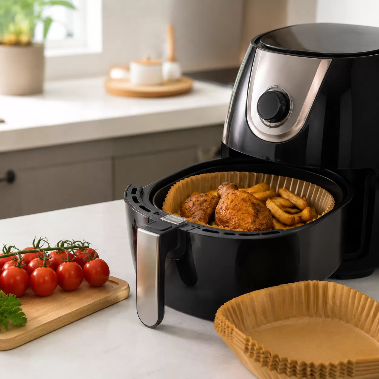 Safe Use of Air Fryer Disposable Paper Bowls