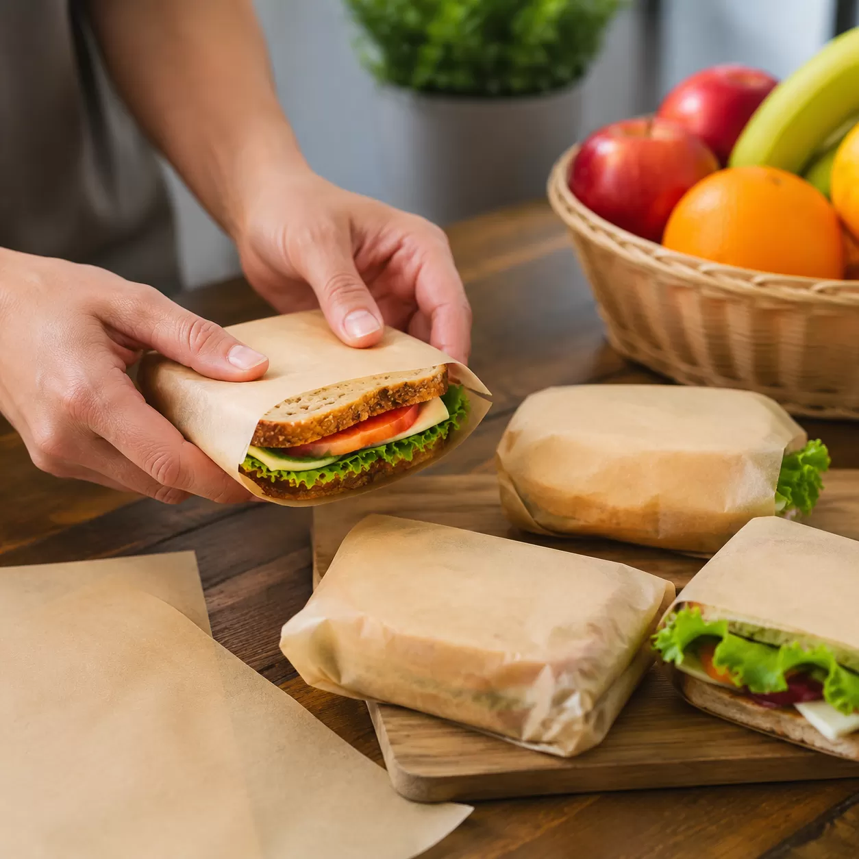 Sandwich Wrapping Paper Uses