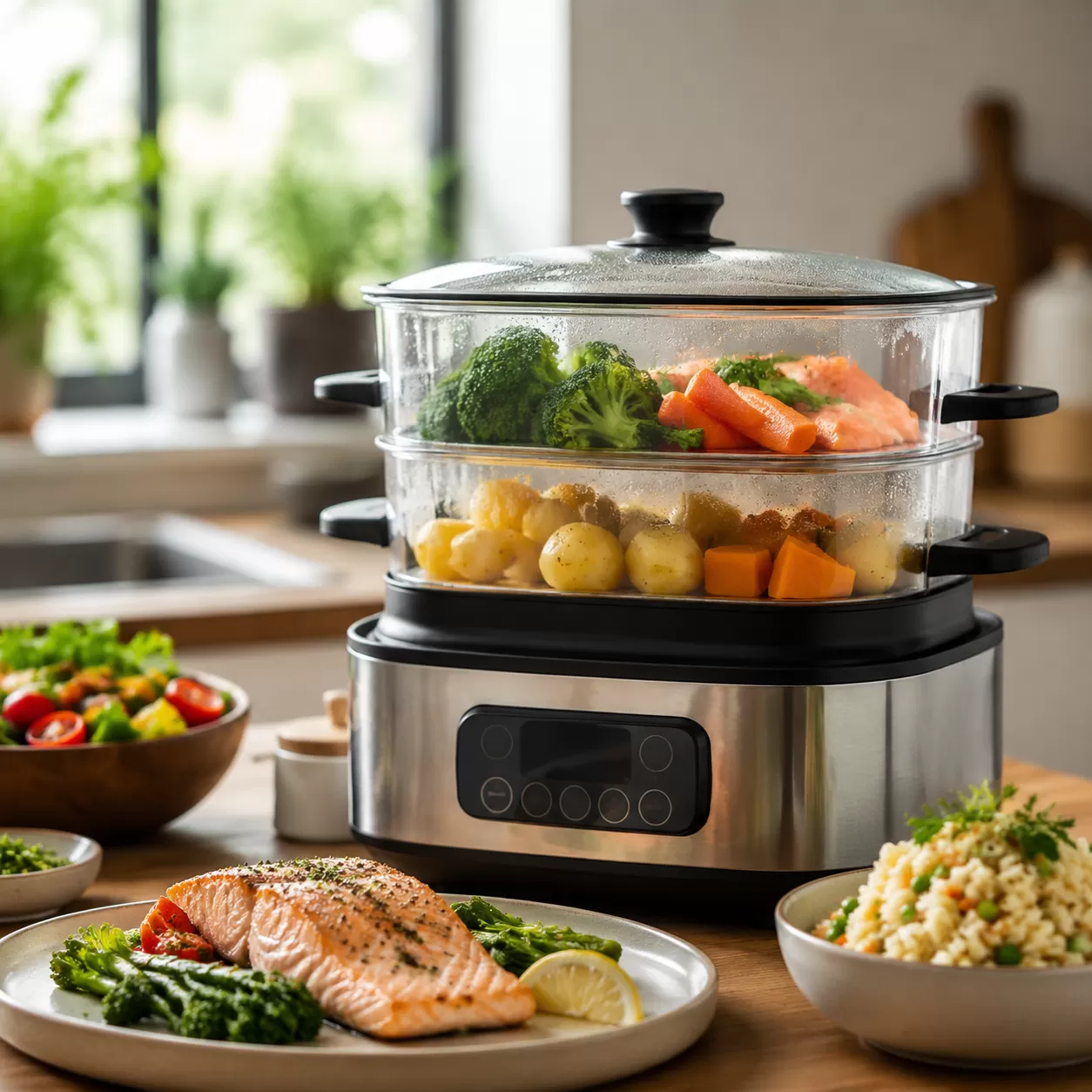 Versatile Steaming and Cooking Equipment
