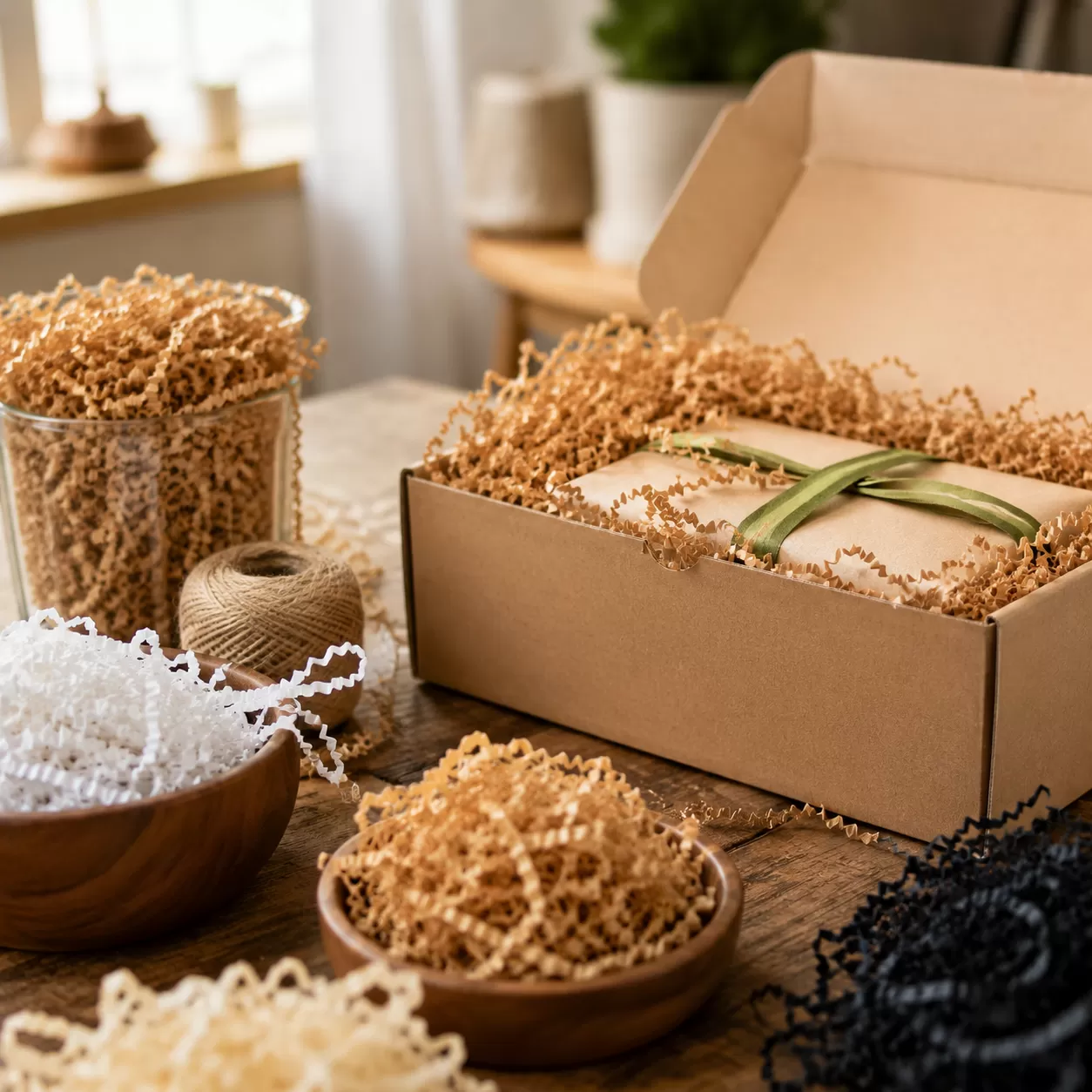 Where to Buy Crinkle Paper for Gift Packaging