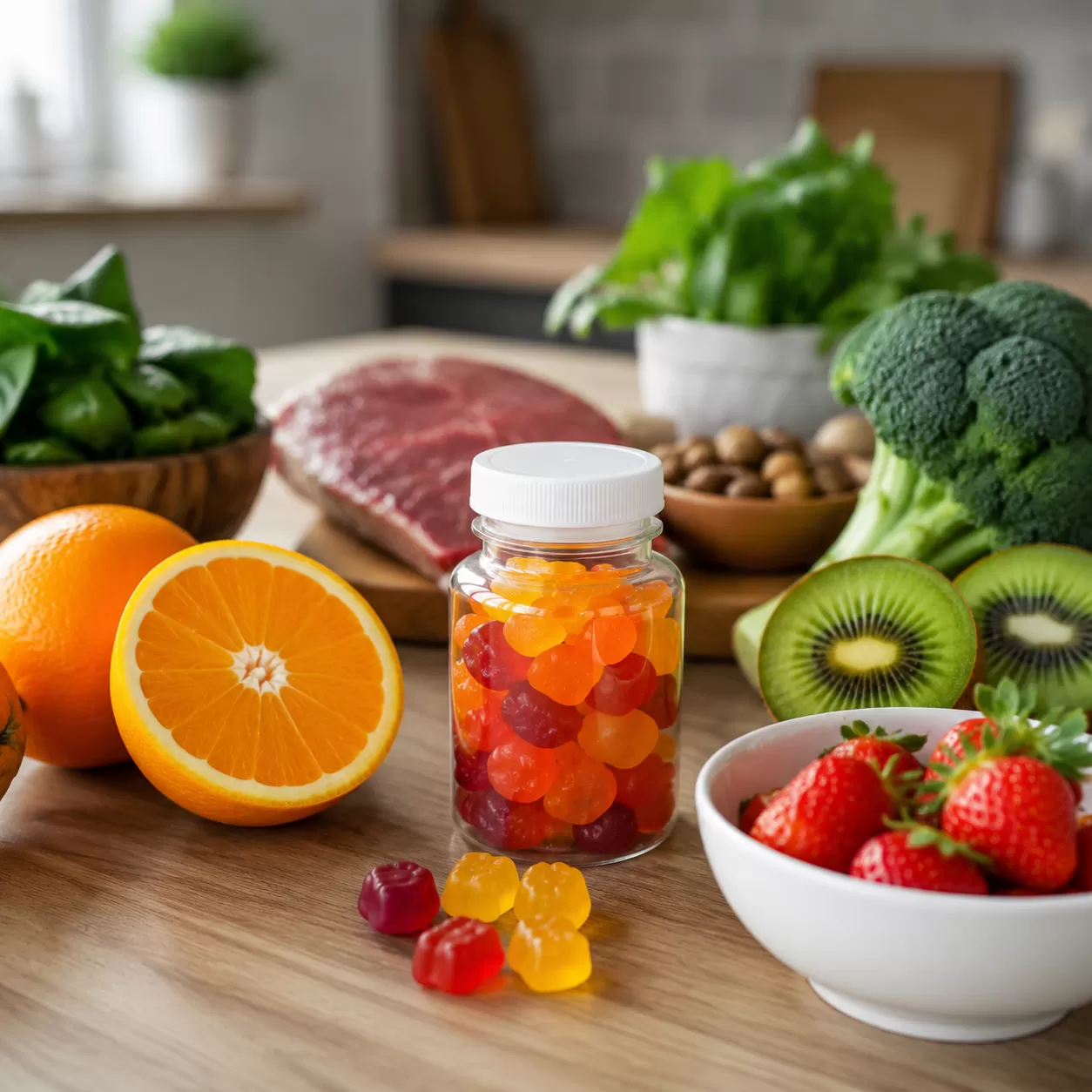 Optimizing Iron Absorption with Vitamin C and Gummies