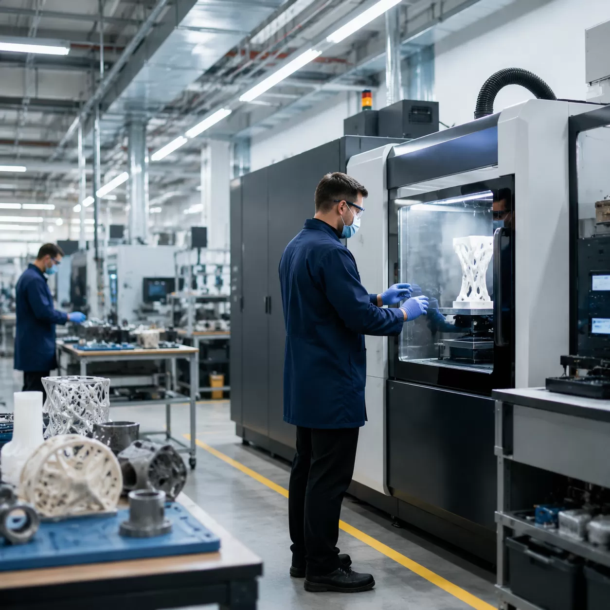 Flujo de Trabajo de Fabricación de Prototipos Rápidos