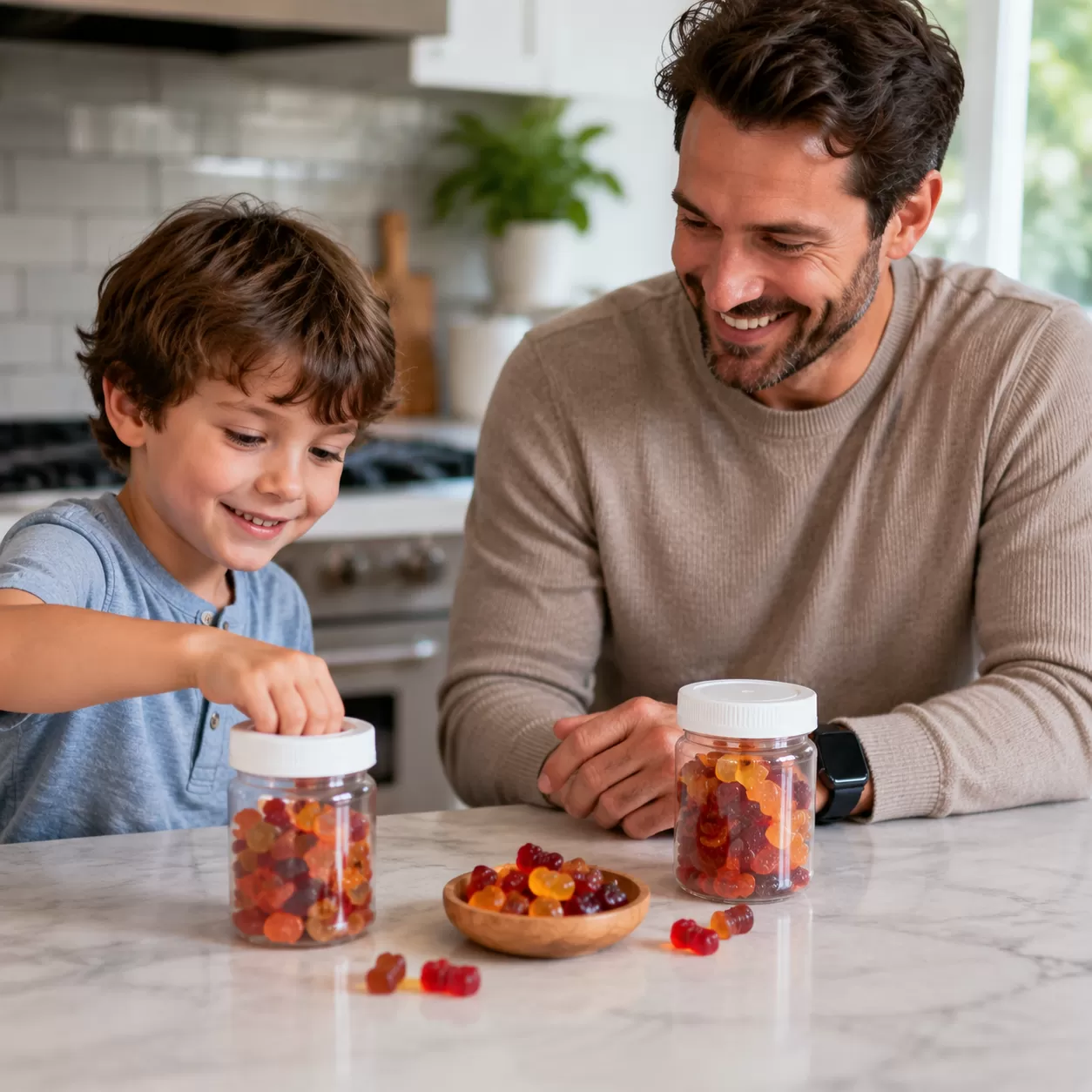 Kids and Adult Gummy Regulatory Packaging