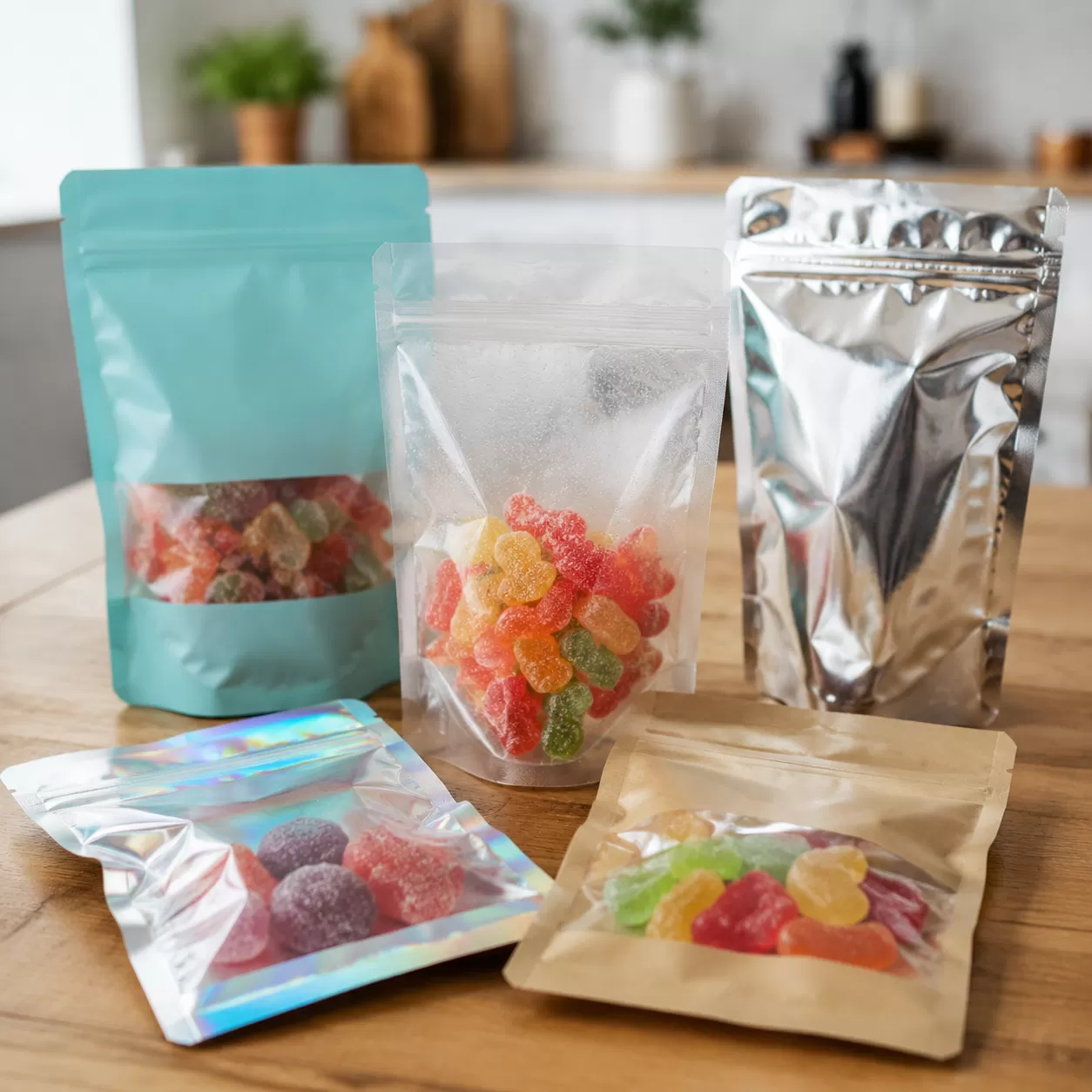 Moisture-Resistant Gummy Candy Packaging Options