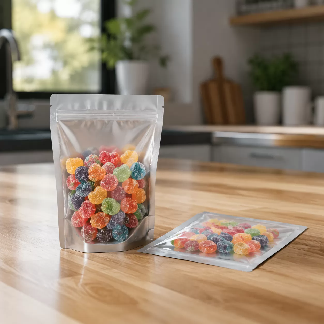 Stand-Up vs Flat Gummy Pouches Appeal