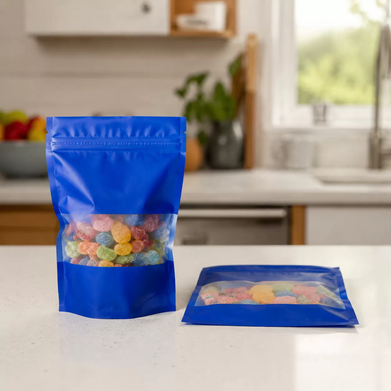 Stand-Up vs Flat Gummy Pouches
