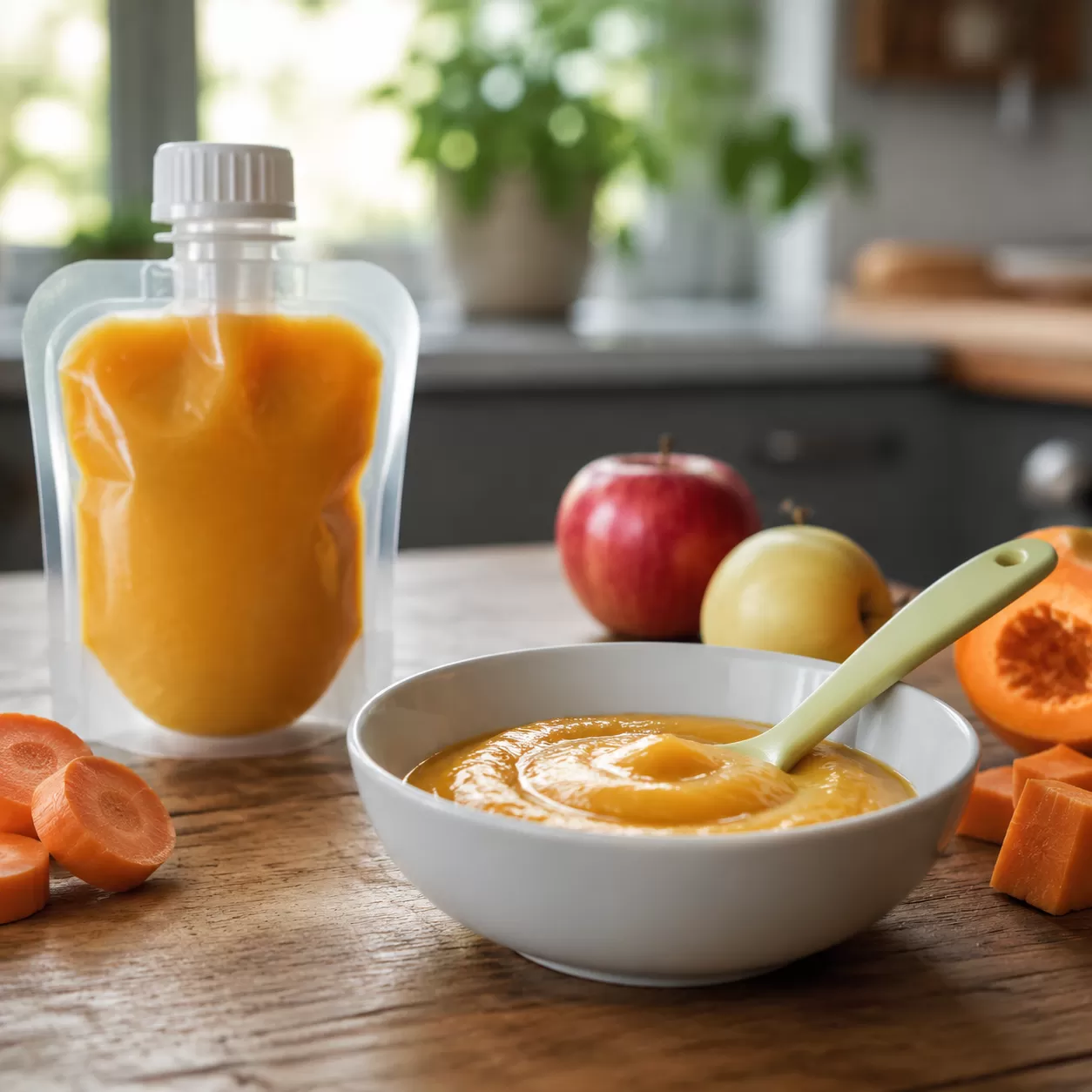 Aseptic Spouted Pouches for Baby Food