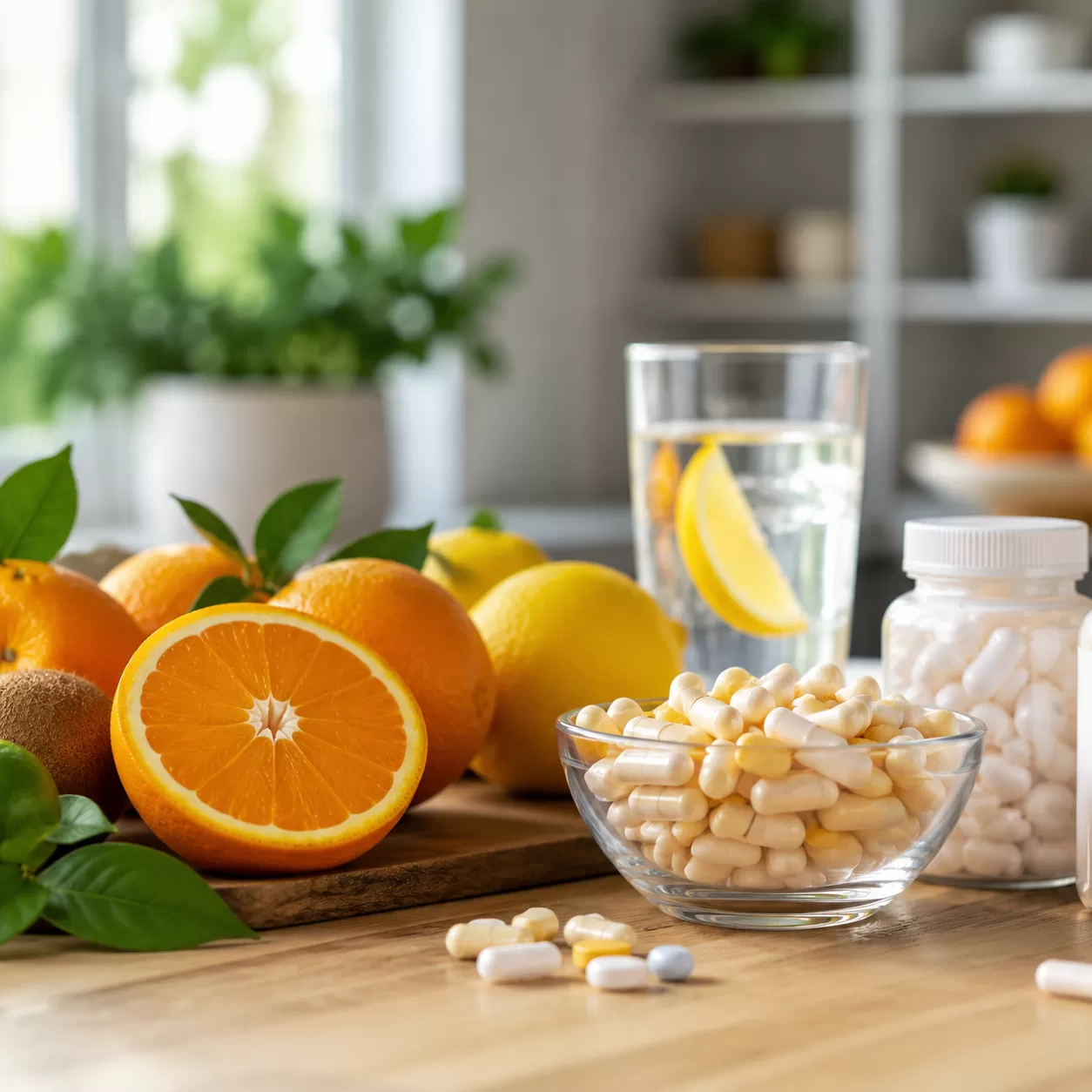 Vitamin C absorption limits and dosage