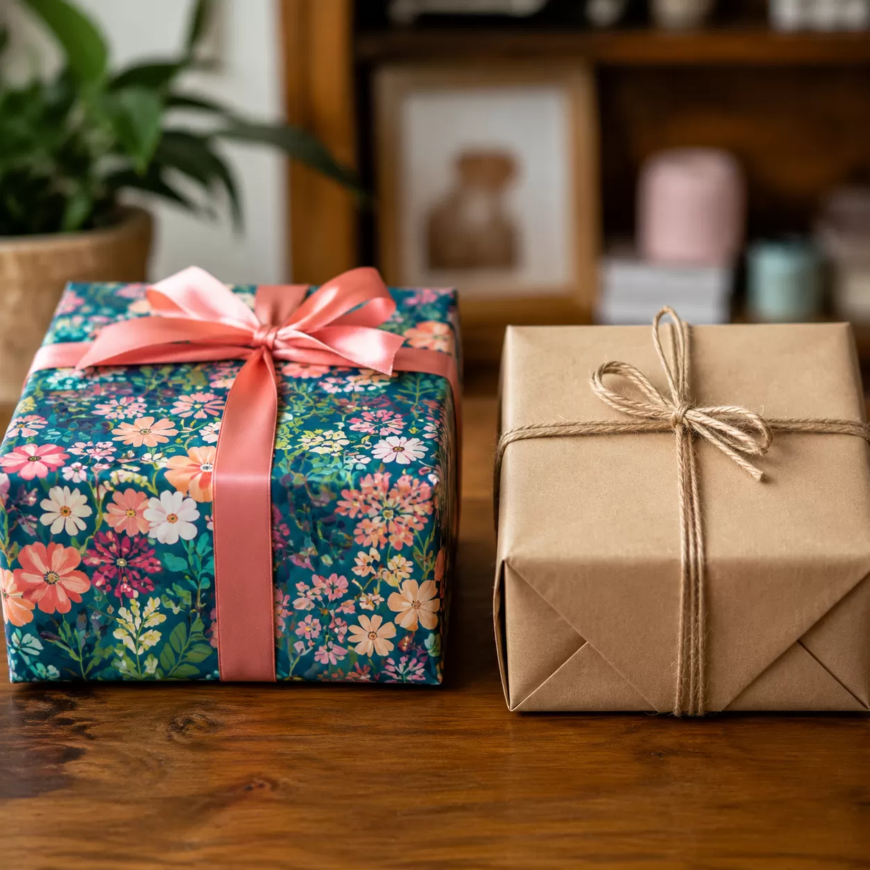 Wrapping Paper vs Kraft Paper for Packaging