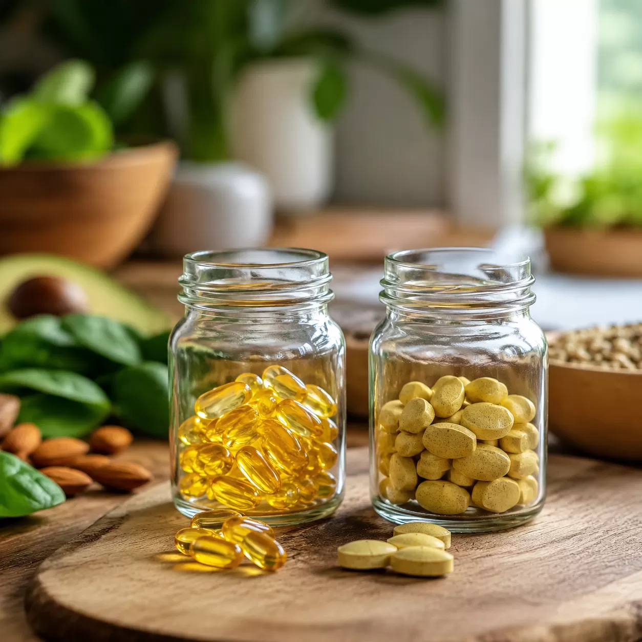 natural vs synthetic vitamin e supplement