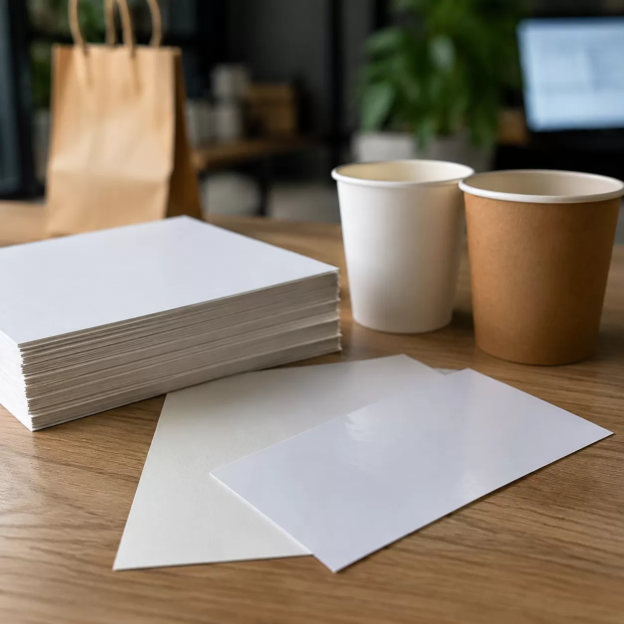 PE Coated vs Uncoated Paper: Usage & Factors