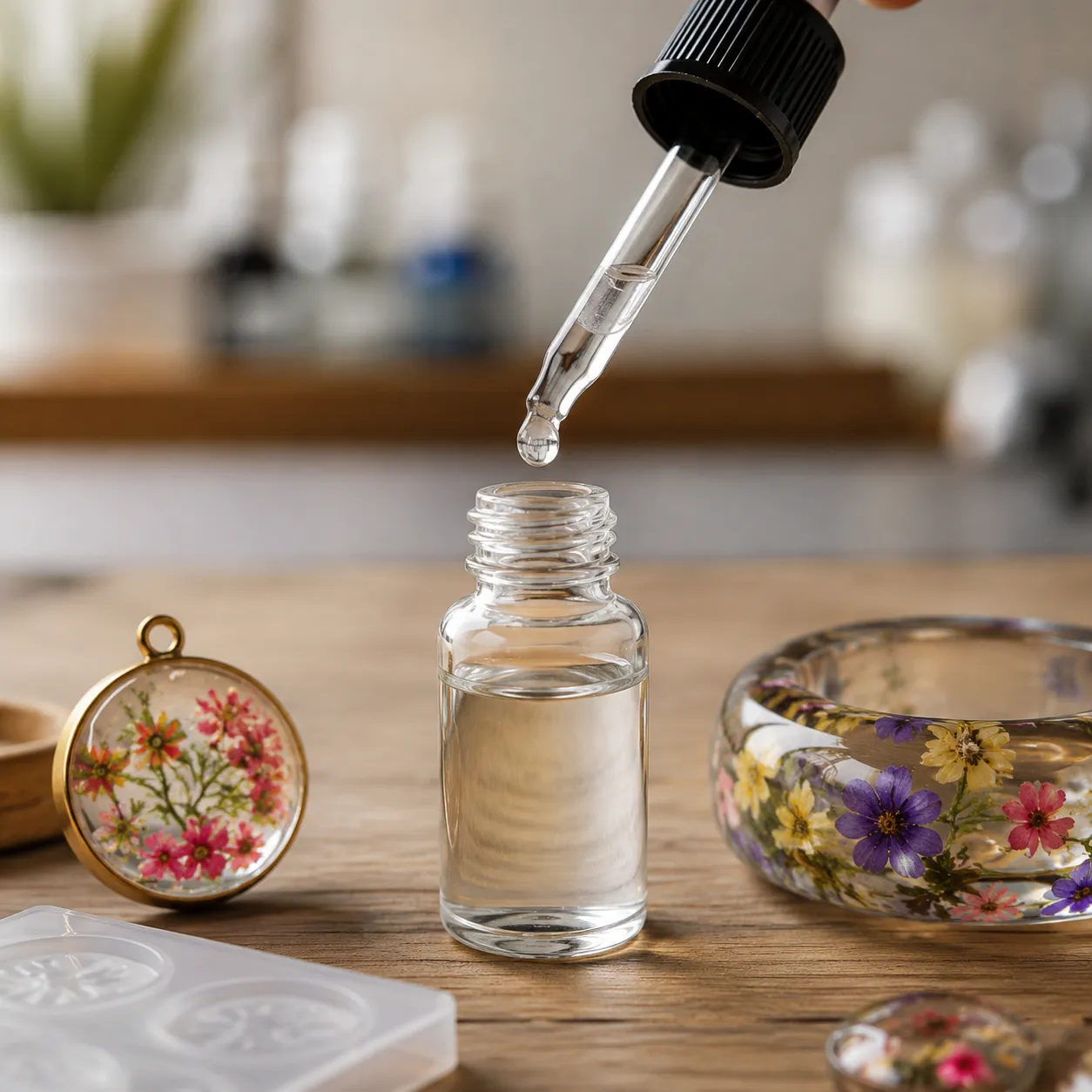 Epoxy Resin for Jewelry Coating High Gloss Scratch Resistant