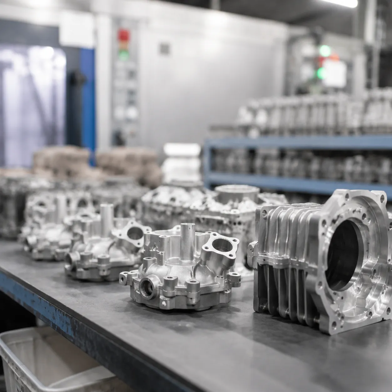 Die cast aluminum surface finishing