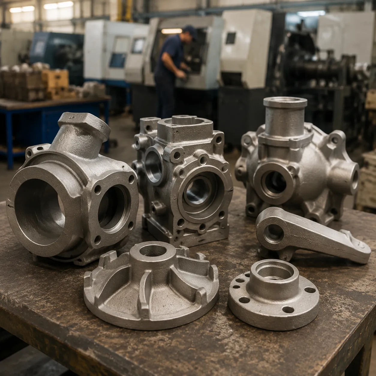 Industrial applications of shell casting