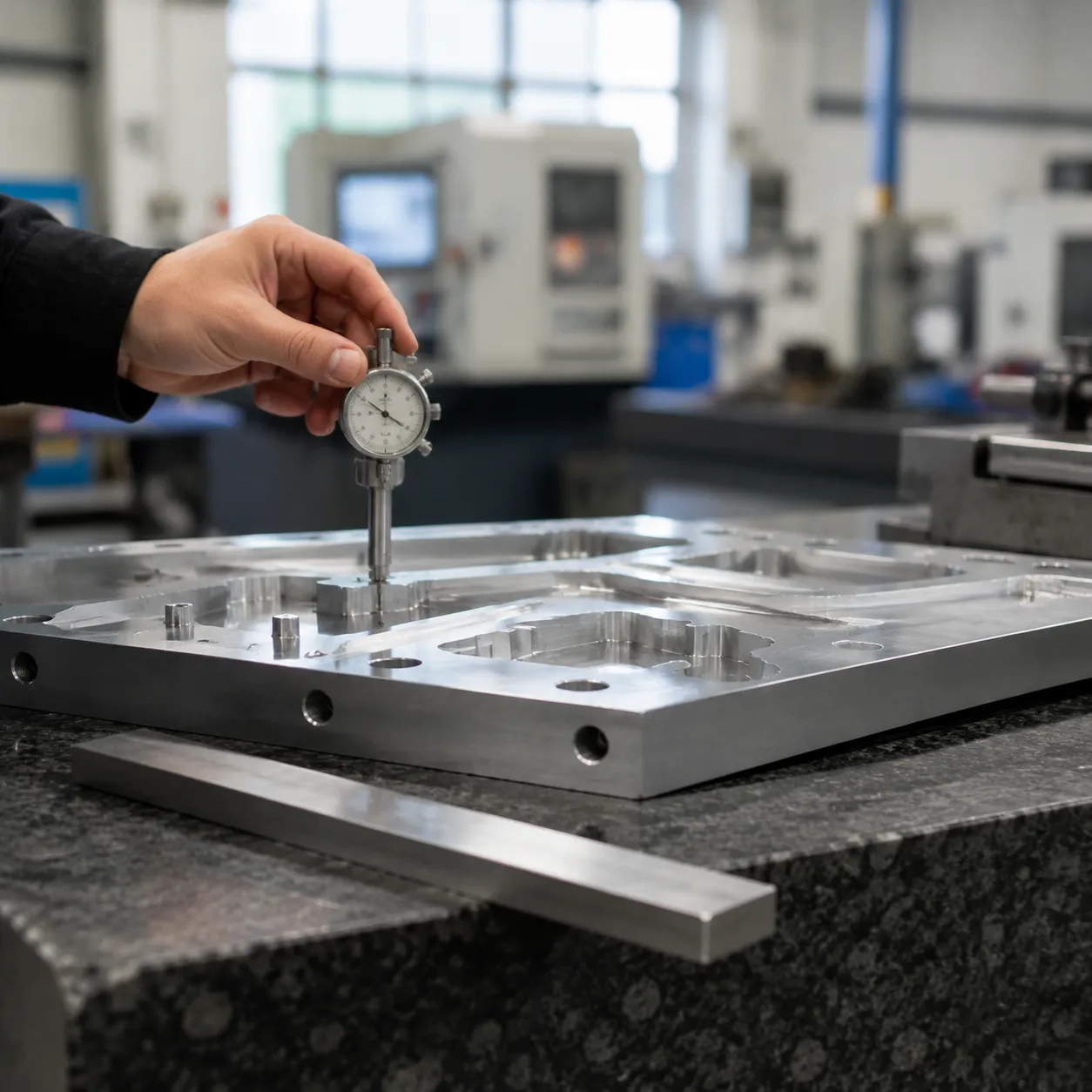Precision cast aluminum tooling flatness