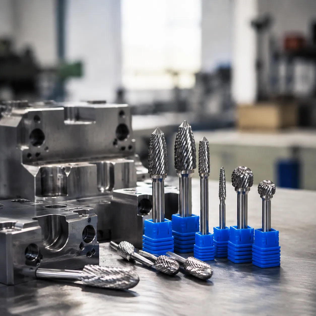 Carbide burr quality and advanced mold production