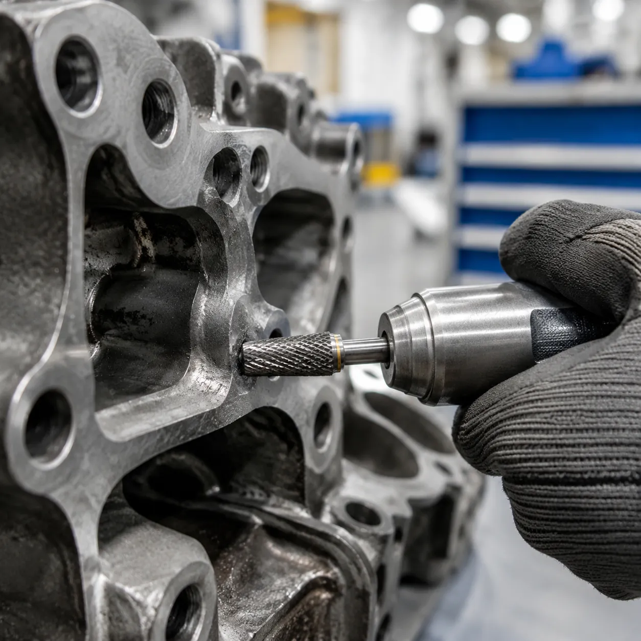 Industrial carbide burr applications