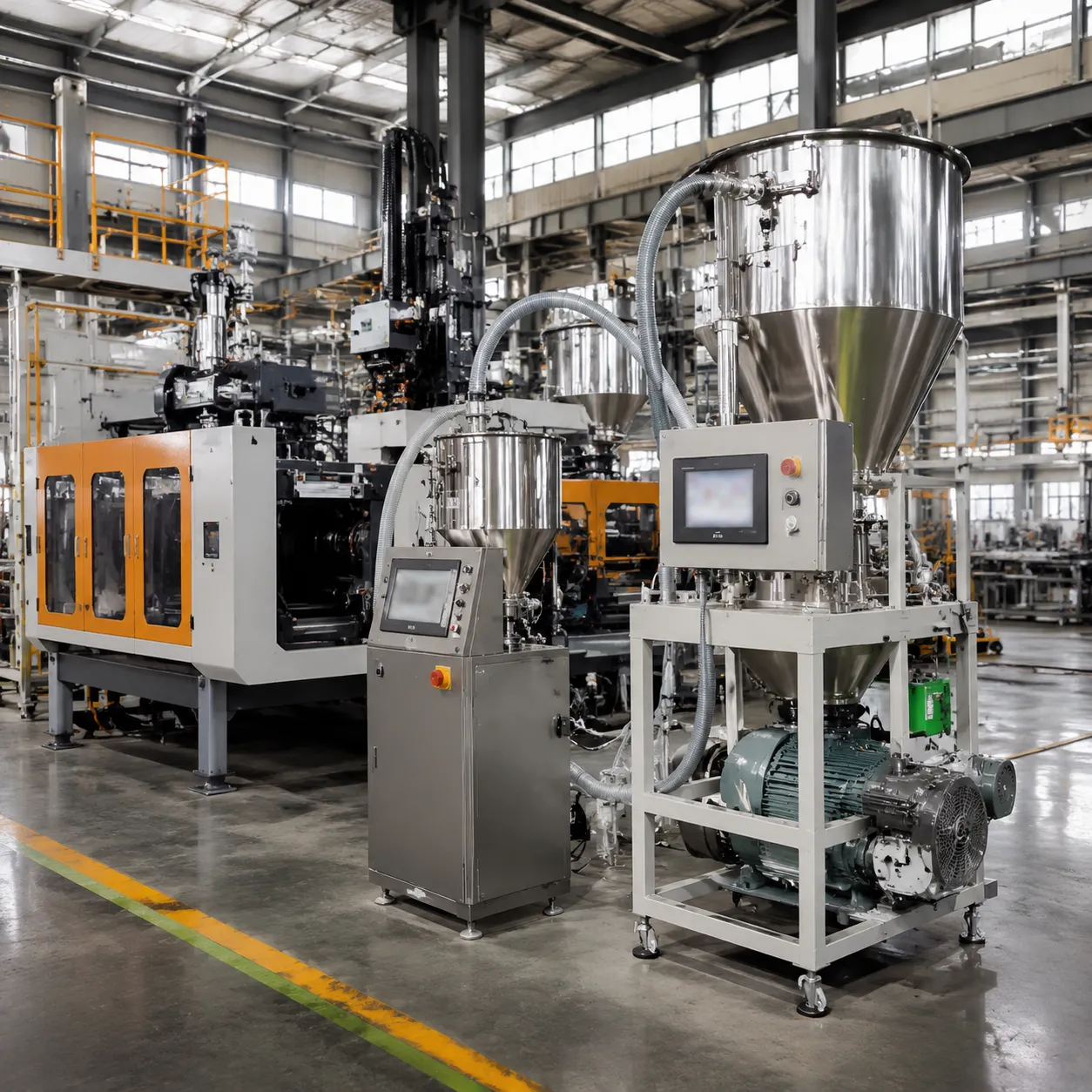 Cheap semi automatic blow molding machine auxiliary equipment