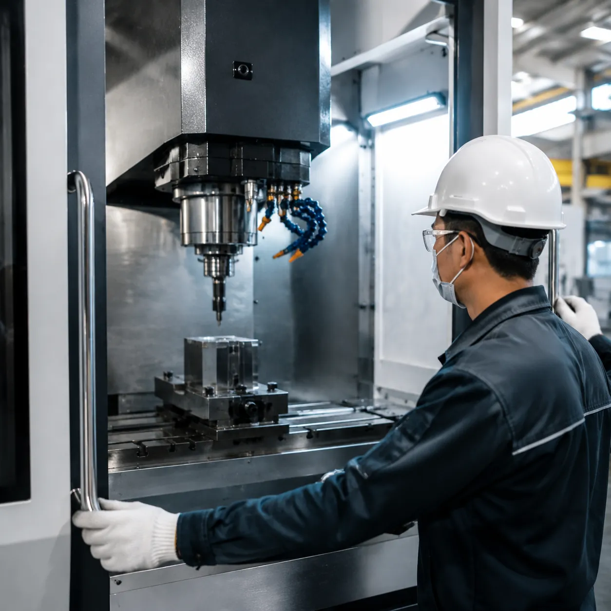 In-house precision face milling machine service