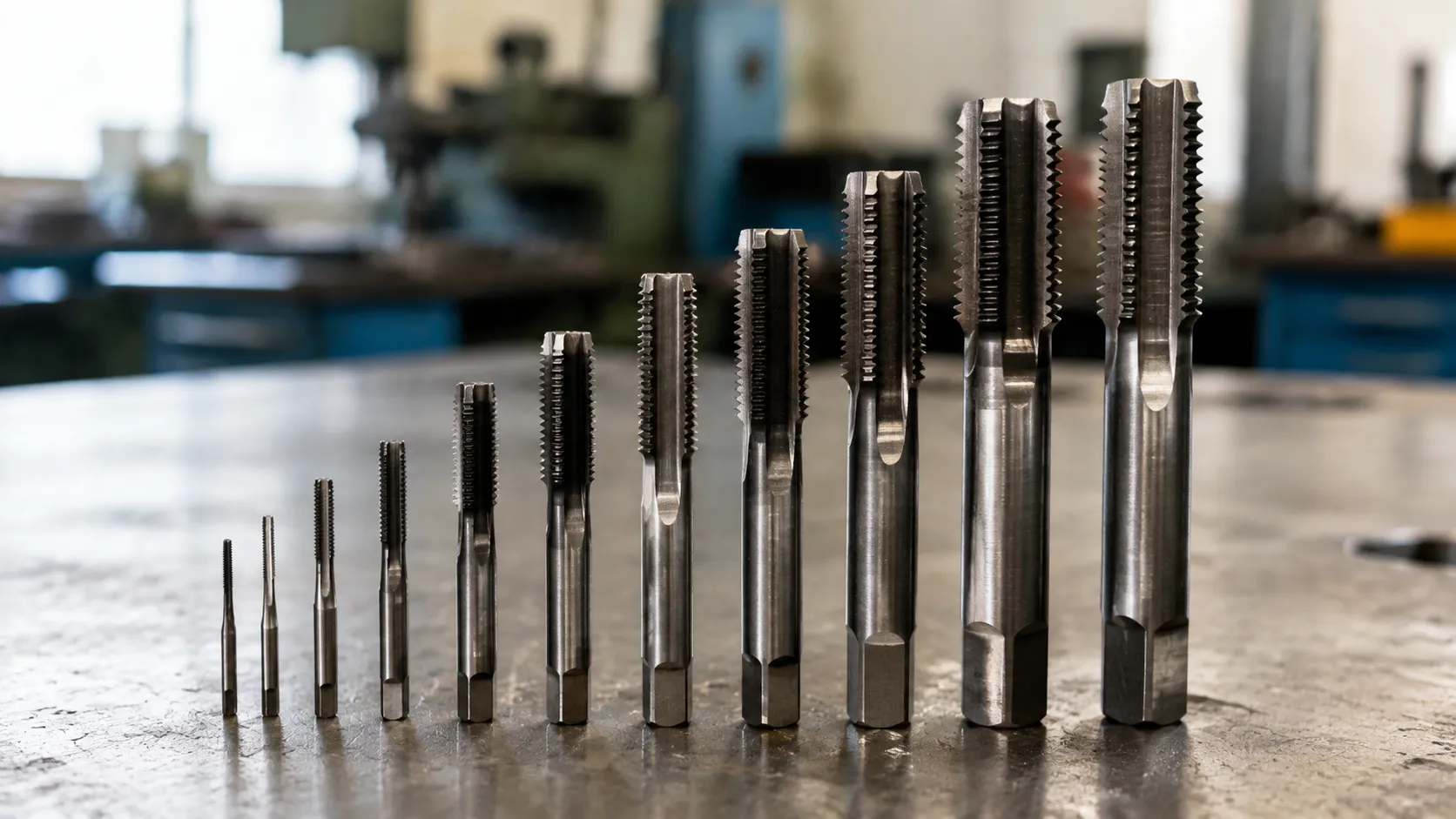Cut thread taps variety