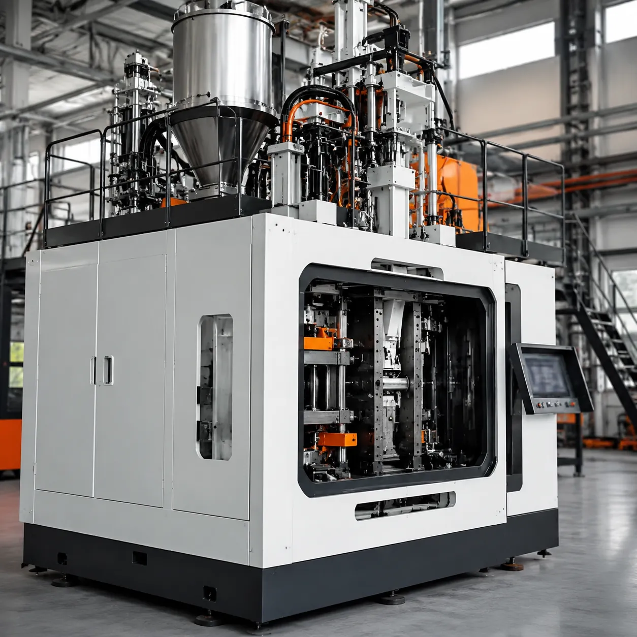 Industrial Extrusion Blow Molder For Sale