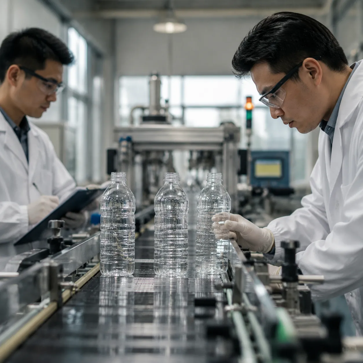 BlowPacker PET Bottle Quality Assurance Timeline