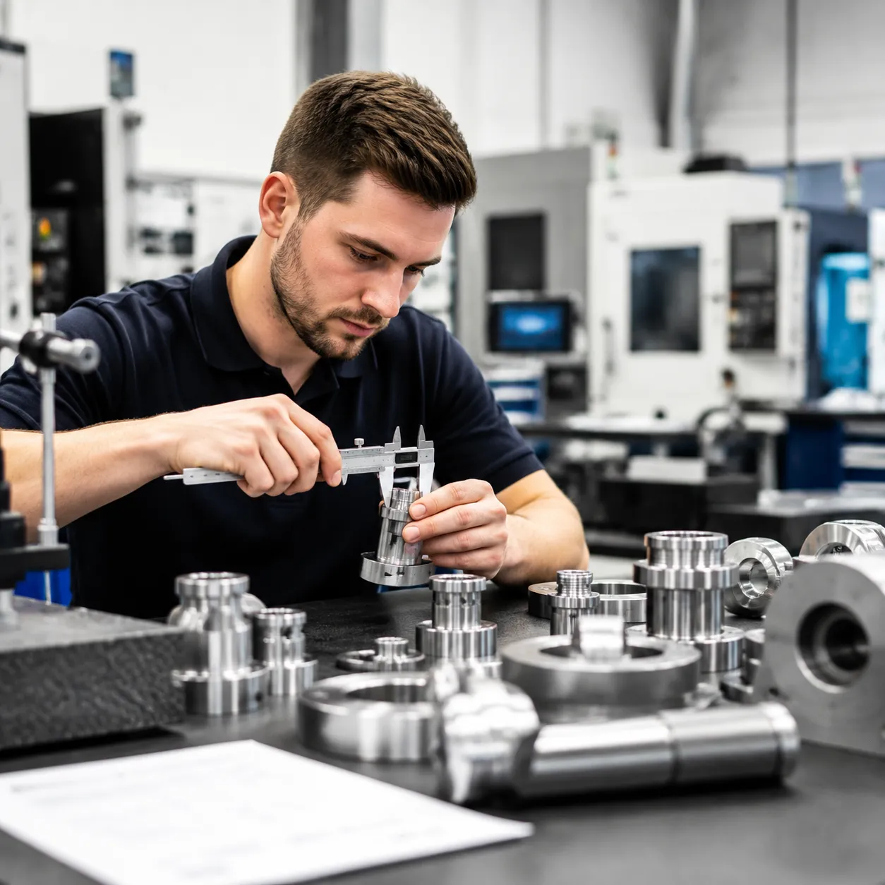 Quality control and inspection in mecanizado
