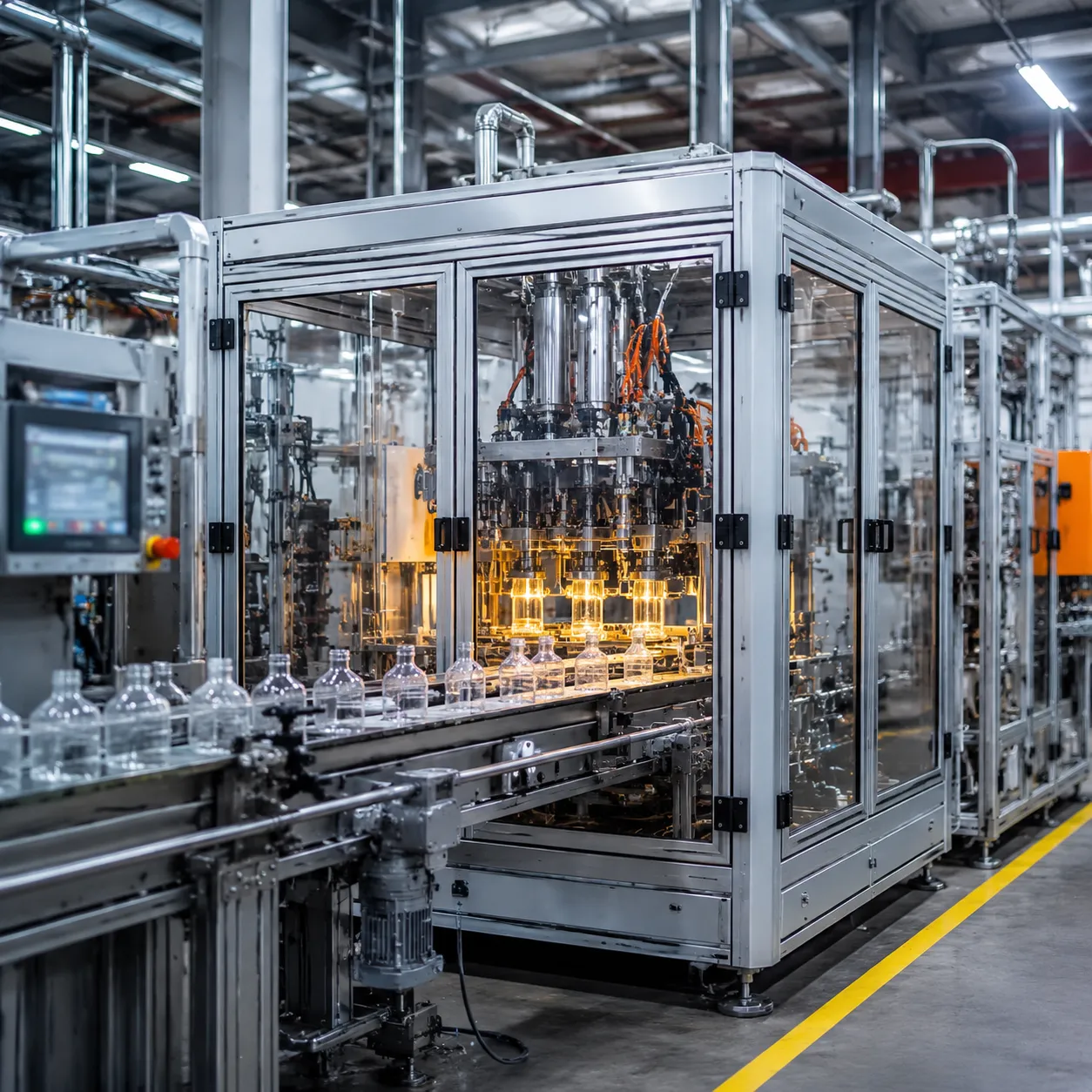 automatic pet bottle blow molding machine specifications