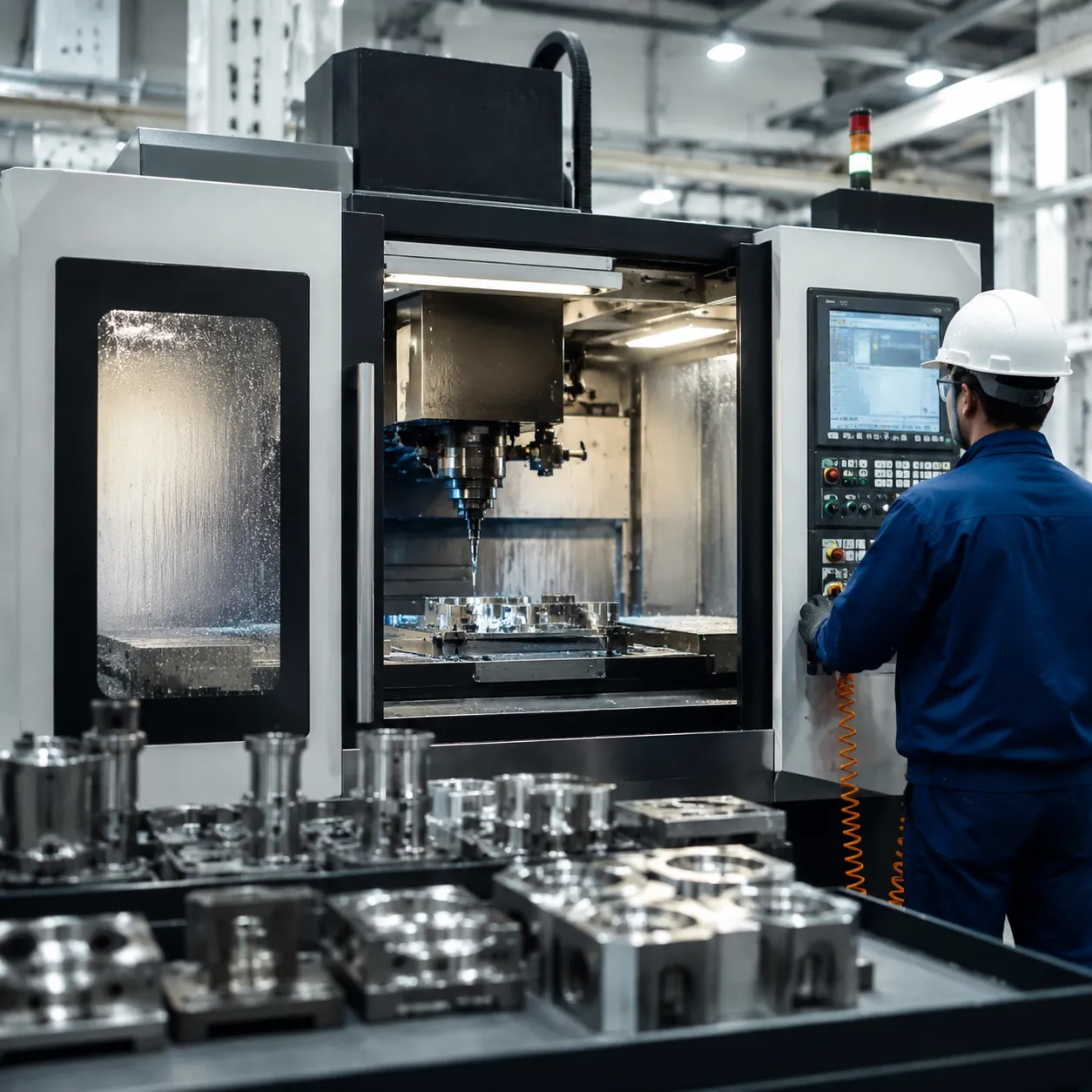 custom machined parts manufacturing processes