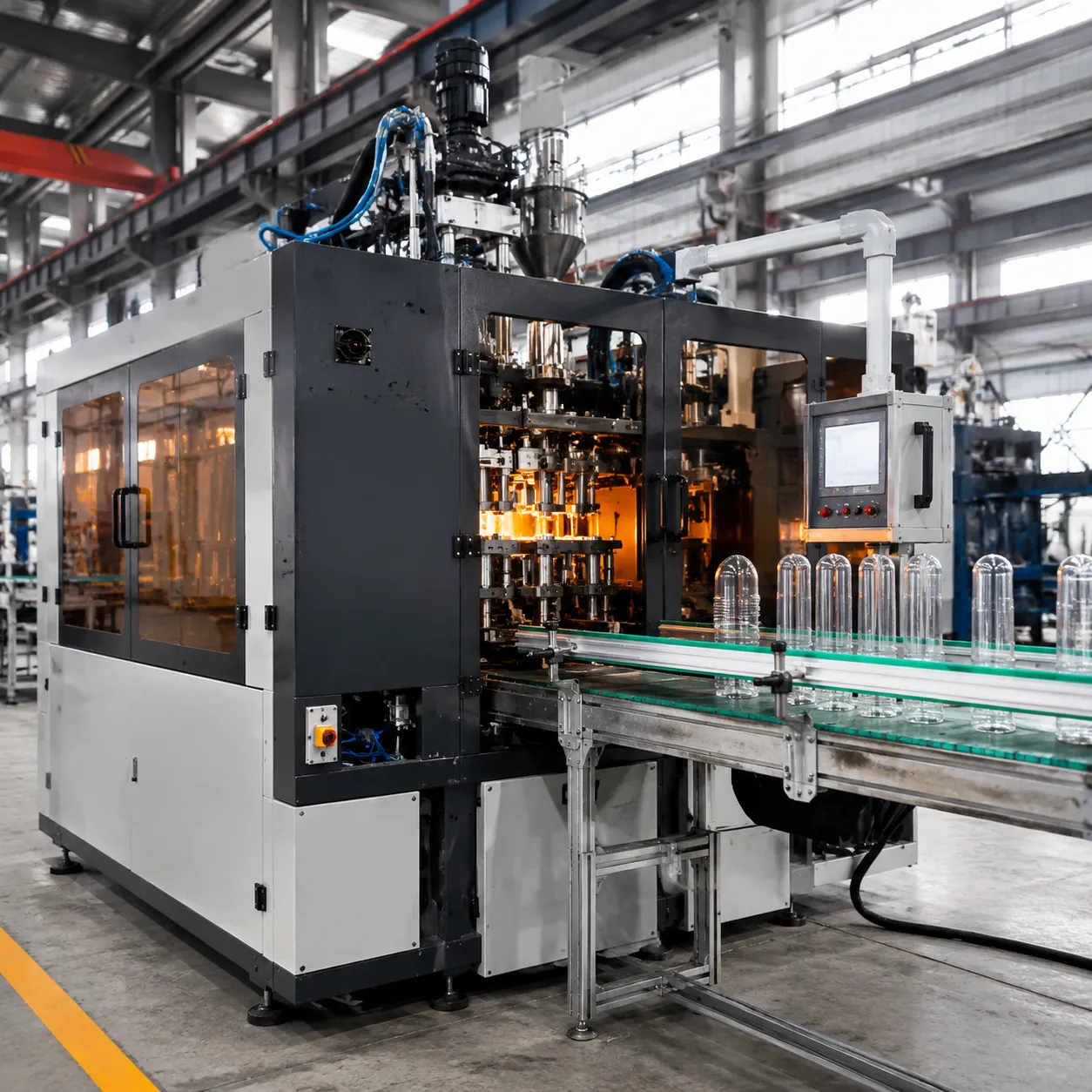 Customizable cheap semi automatic pet blow molding machine