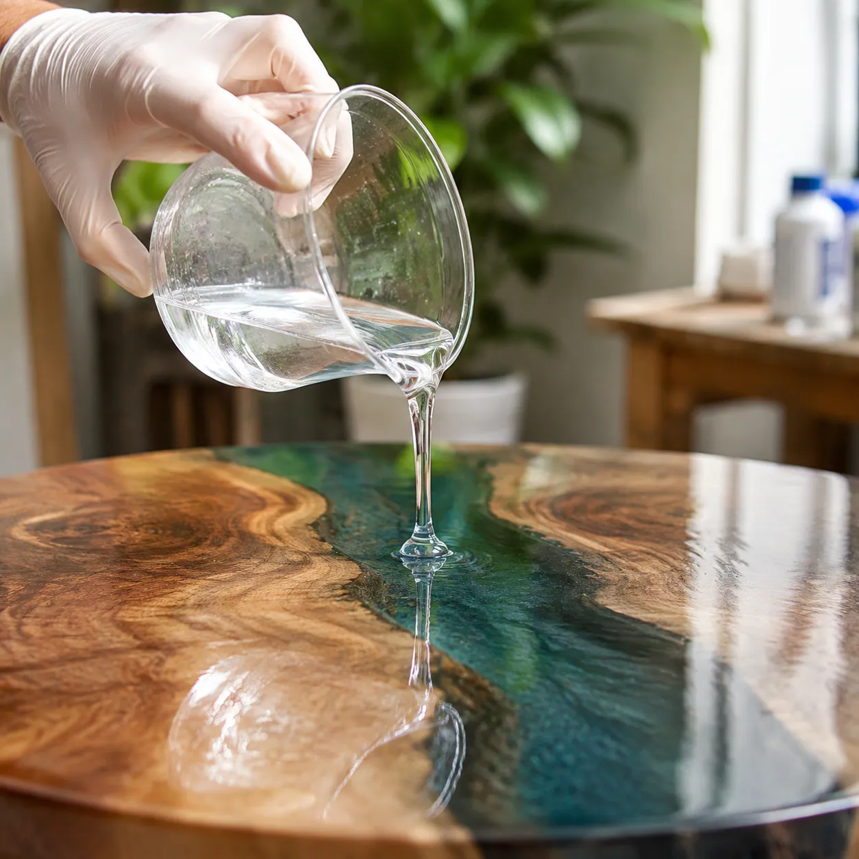 Crystal Clear Epoxy Resin 3230AB M8 for Bubble Free Ornament