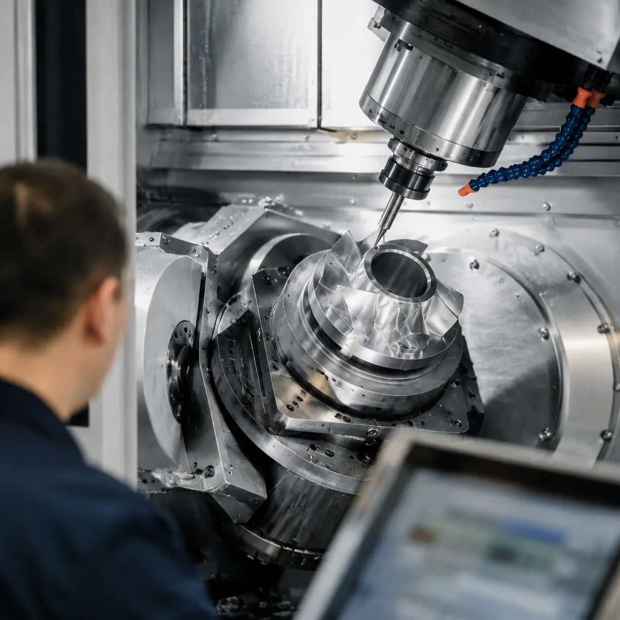 china cnc machining service advanced 5 axis cae specs